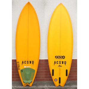 中古美品 ACSOD FOX 5'8"：小波向け モダンフィッシュ ツインもOK ショートボード 厚めの波も得意 ALEX CREWS SHAPE アレックスクルズ｜zenithgaragesurfplus