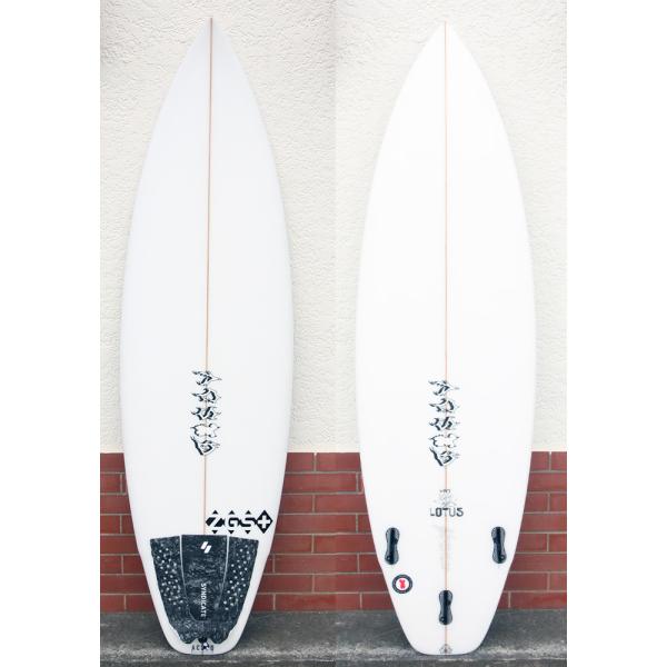 中古美品 ACSOD WHITE LOTUS：5'11(180.4cm) 30.5L 小波 オールラ...