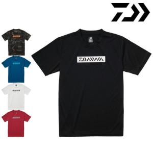 ダイワ Tシャツ ショートスリーブボックスロゴTシャツ DE-8621｜zeniya-tsurigu