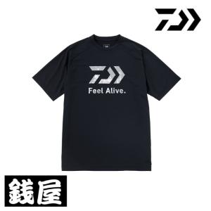 ダイワ DE-3923 FeelAlive.ドライシャツ ブラック S｜zeniya-tsurigu