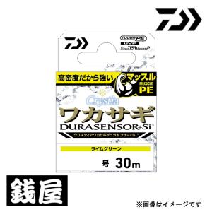 ダイワ クリスティア ワカサギデュラセンサー+Si3 30m ライムグリーン 0.2号｜zeniya-tsurigu