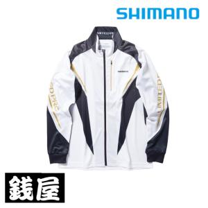 シマノ リミテッドプロ フルジップ シャツ SH-107X ホワイト L｜つり具の銭屋