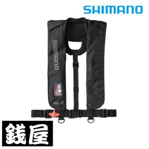 シマノ ライフジャケット ラフトエアジャケット  VF-051K フルブラック