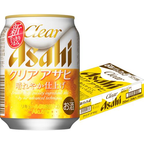 アサヒ クリアアサヒ 250ml×24本 ケース 発泡酒 ビール類 u-sa