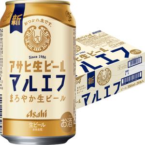 アサヒ 生ビール マルエフ 350ml×24本 ケース ビール u-sa｜zenjin-shop