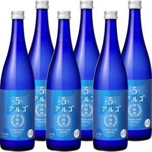月桂冠 アルゴ 日本酒5.0 720ml×6本 アルコール5% u-yu