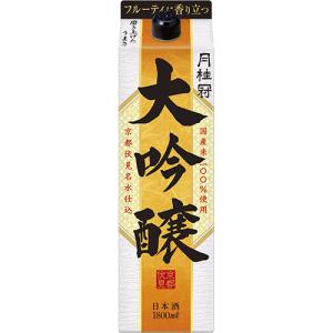 月桂冠 山田錦 純米 1.8Lパック 1800ml×6本 1ケース 日本酒 辛口 u-yu