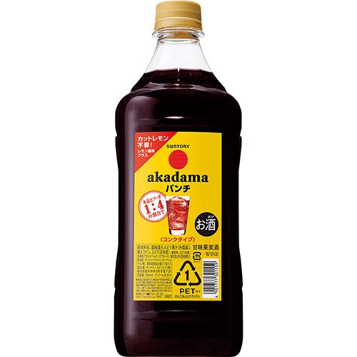 サントリー 赤玉パンチ コンクタイプ 1.8L ペットボトル 1800ml×6本 1ケース u-yu