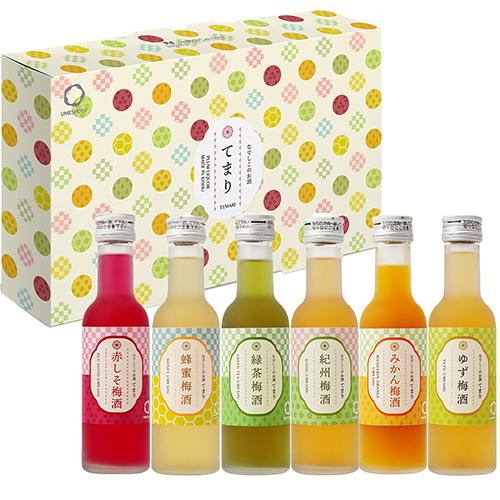 中野BC なでしこのお酒 てまり 梅酒セット T61-30 180ml×6本 化粧箱入 和歌山 ギフ...