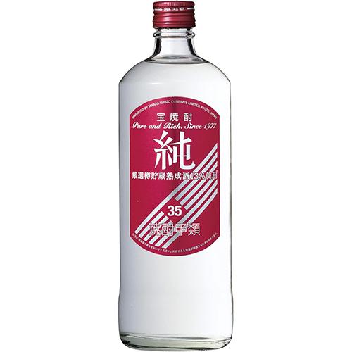 宝酒造 宝焼酎 純 35度 720ml×6本 甲類焼酎 u-yu