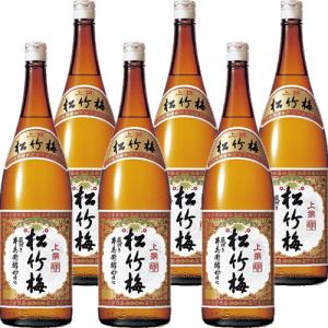 宝酒造 上撰 松竹梅 1800ml瓶 1800ml×6本 u-yu