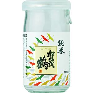 賀茂鶴 純米酒 180ml カップ 180ml×30本 u-yu
