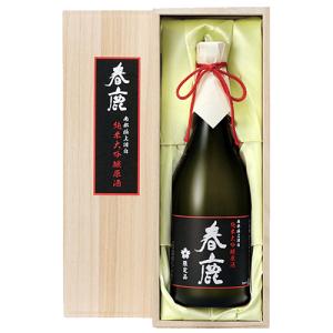 今西清兵衛商店 春鹿 純米大吟醸 原酒 720ml×6本 木箱入 奈良 u-yu