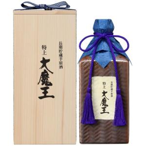 本格芋焼酎 特上大魔王 木箱入り 送料無料 長期貯蔵 芋 原酒 36度 1.8L