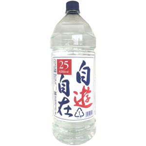 宝酒造 宝焼酎 25度 4L エコペット 4000ml×4本 1ケース 甲類焼酎 u-yu