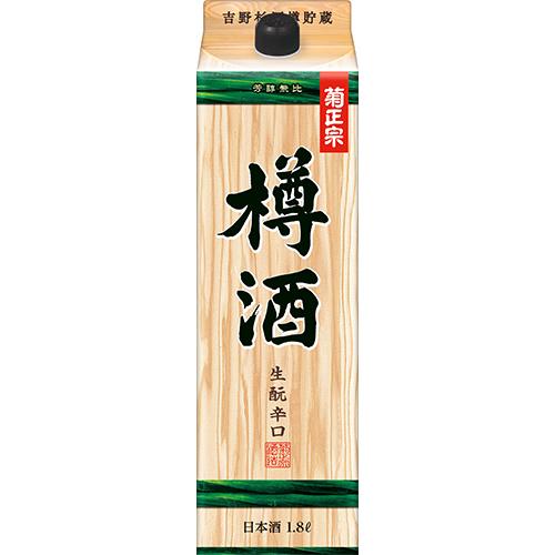 菊正宗 上撰 樽酒ネオパック 1.8Lパック 1800ml×6本 清酒 日本酒 u-yu
