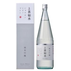 白瀧酒造 上善水如 純米吟醸 1.8L 瓶 1800ml×6本 新潟 u-yu｜zenjin-shop