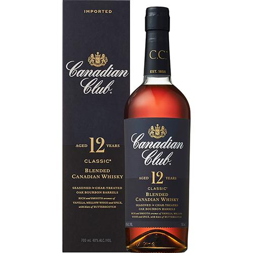 サントリー カナディアンクラブ クラシック12年 700ml×6本 正規 箱入 u-yu