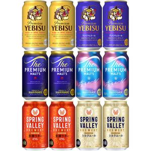 プレミアムビール・クラフトビール12種アソート 350ml×24本 （12種×各2