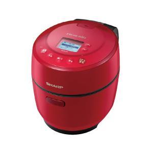SHARP ホットクック ヘルシオ KN-SH10W-R レッド 水なし自動調理鍋  
