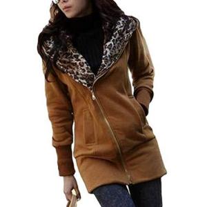 [ニブンノイチスタイル]1/2style (当店オリジナル) 裏地 付き 暖か 厚手 オシャレ 裏 起毛 アニマル 柄 ロング シル