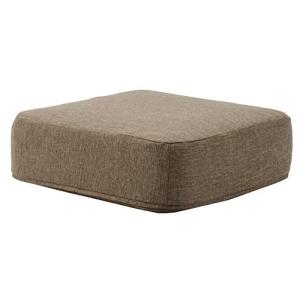 セルタン クッション カバーが洗える SWEETS 四角型 ダリアンブラウン 低反発シート 日本製 A366t-561BR