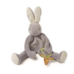 Bunnies By The Bay日本正規代理店おしゃぶりがつけられる くたくた抱っこぬいぐるみ新生児 出産祝い がらがら ガ