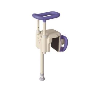 アロン化成 ブルー UST-130UB ユニットバス対応浴槽手すり 安寿