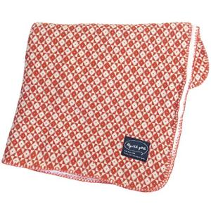 ダイカイ ひざ掛け ダイヤ レッド 100×70cm ノース ブランケット 72384