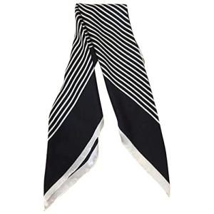 SIXIULIYU 100％天然シルク ツイルスカーフ 女性スカーフ シルクツイルサテン生地スクエアスカーフ 70X70cm Silk Scarf
