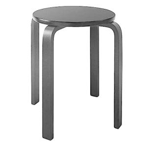 アンドエヌイー ラウンドスタッキングスツール color ブラック NEO-176-BK 幅 35× 奥行 35× 高さ 45cm