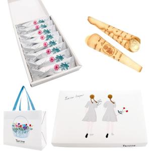 タルティン タルティンニットバック（ピンク）ブーケ5個入り お菓子