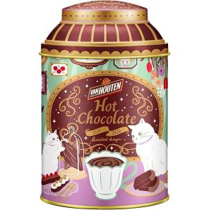 バンホーテン ホットチョコレート 2025-2026 リミテッドデザイン 缶 150g 1缶 ココア...