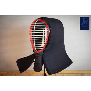 【刺繍無料 手作り受注生産】 剣道 面 防具 単品 日本製 国産 （面乳革・面紐付き）JW-1 JW 手作り 伝統工芸品 剣道具 武具 人気 おすすめ めん