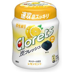 クロレッツ炭フレッシュ レモンミント ボトル ( 112g×3セット