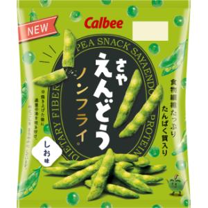 さやえんどうしお味61ｇ入【バラ売り】　１袋　カルビー(株)　【72袋まで１個口送料でお届けが可能で...