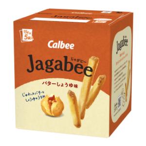 Jagabee（じゃがビー）バターしょうゆ味　75ｇ×12個　１ケース　カルビー(株)　【6ケースま...