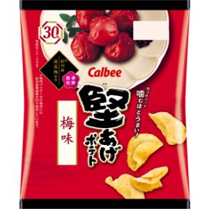 堅あげポテト 梅味 60g入×12袋 1ケース カルビー