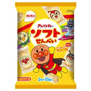 アンパンマンのソフトせんべい　２枚×13袋入　１袋　（株）栗山米菓