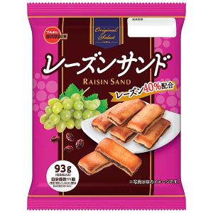 レーズンサンド　93ｇ入　1袋　（株）ブルボン｜善野菓子店 Yahoo!ショップ