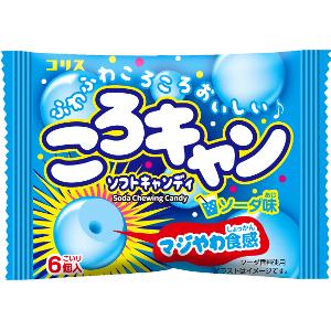 ころキャン　ソーダ味　ソフトキャンディ　14ｇ（６粒入）×20個　コリス（株）