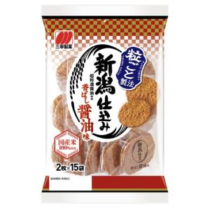 新潟仕込み【醤油味】　30枚入　１袋　三幸製菓（株）｜zennokasiten