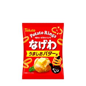 なげわ　うましおバター味【小袋】　22ｇ入×28袋入　１ケース　（株）東ハト【4ケースまで１個口送料...