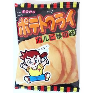東豊製菓 ポテトフライ(カルビ焼の味) 20袋入 駄菓子スナック