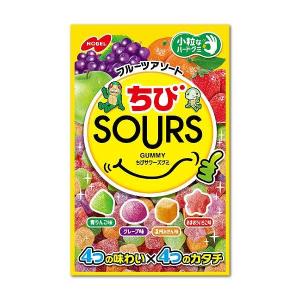 ちびサワーズグミ　フルーツアソート味　80ｇ入×6個　ノーベル製菓（株）