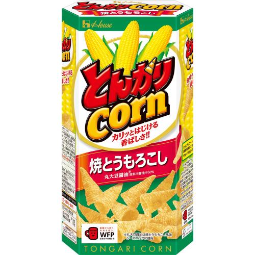 とんがりコーン　焼とうもろこし味　68ｇ入　1個　ハウス食品(株)　【60個まで１個口送料でお届けが...