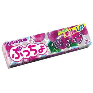 ぷっちょスティック　ぶどう　10粒入×10個　　UHA味覚糖（株）