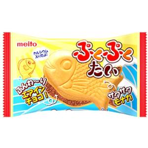 ぷくぷくたいエアインチョコ　１0個入　1BOX　名糖産業（株）