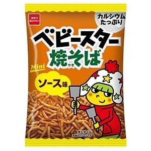 ベビースターラーメン焼そばミニ　ソース味　20ｇ入×30袋　１ケース　(株)おやつカンパニー
