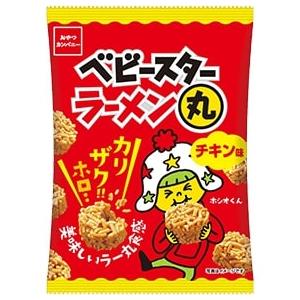 ラーメン丸　チキン味　22g入×24袋　１ケース　(株)おやつカンパニー